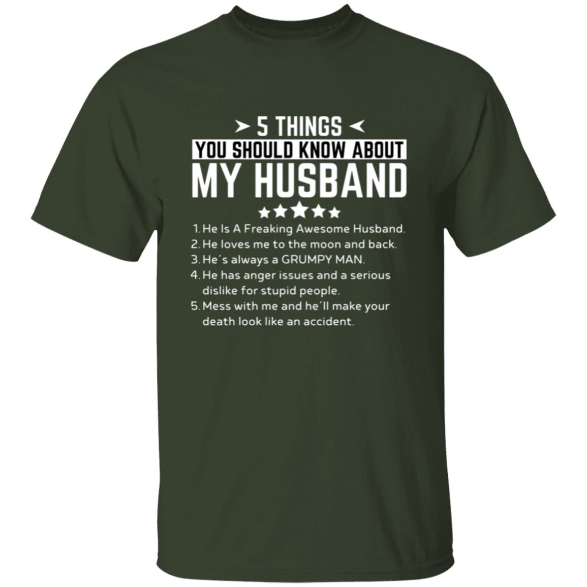 My Husband | T-Shirt