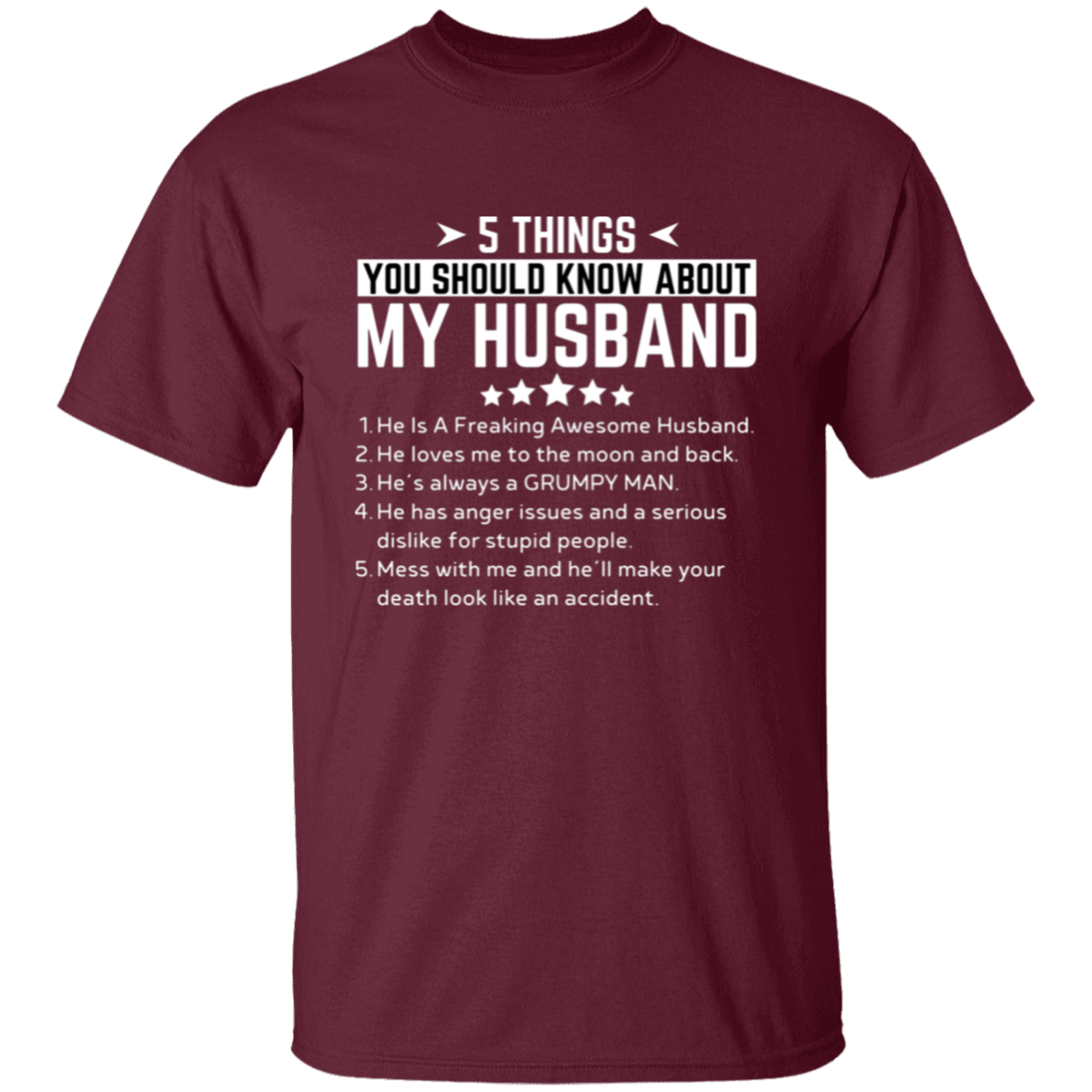 My Husband | T-Shirt