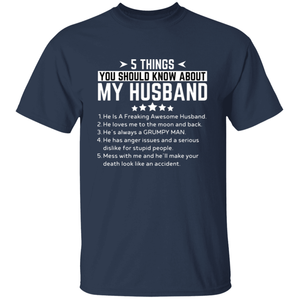 My Husband | T-Shirt