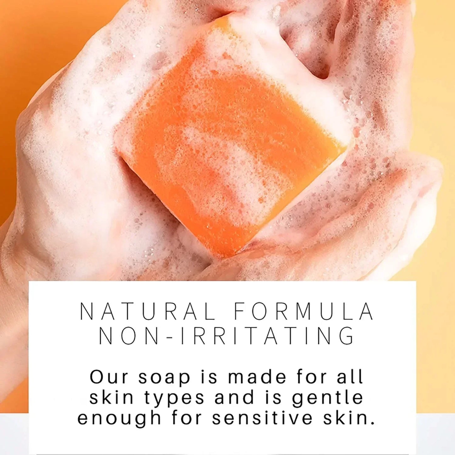 Turmeric Glow Soap – Fades Dark Spots & Evens Skin Tone