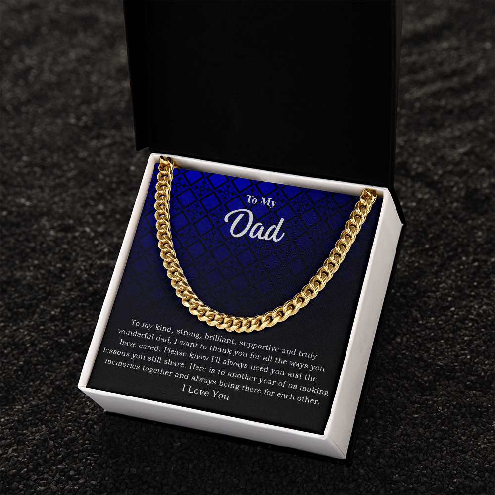 To My Dad | Cuban Link Chain