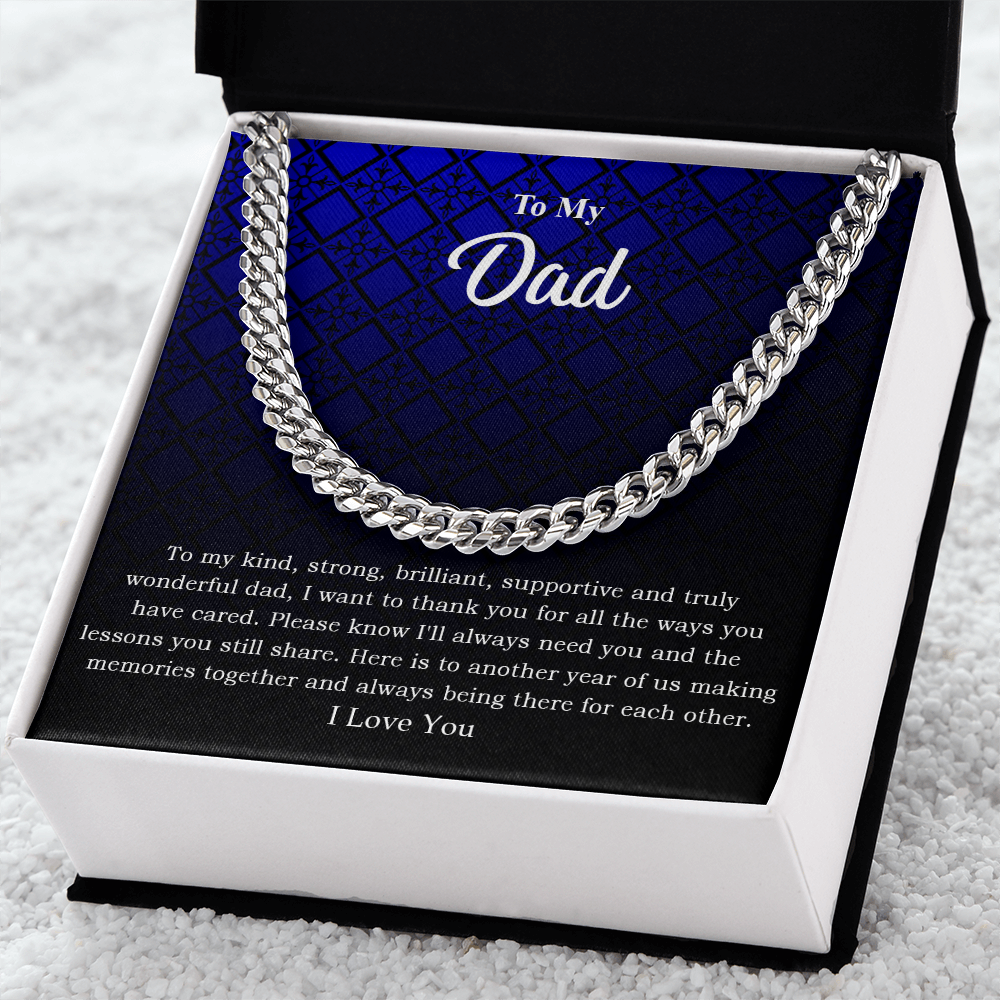 To My Dad | Cuban Link Chain