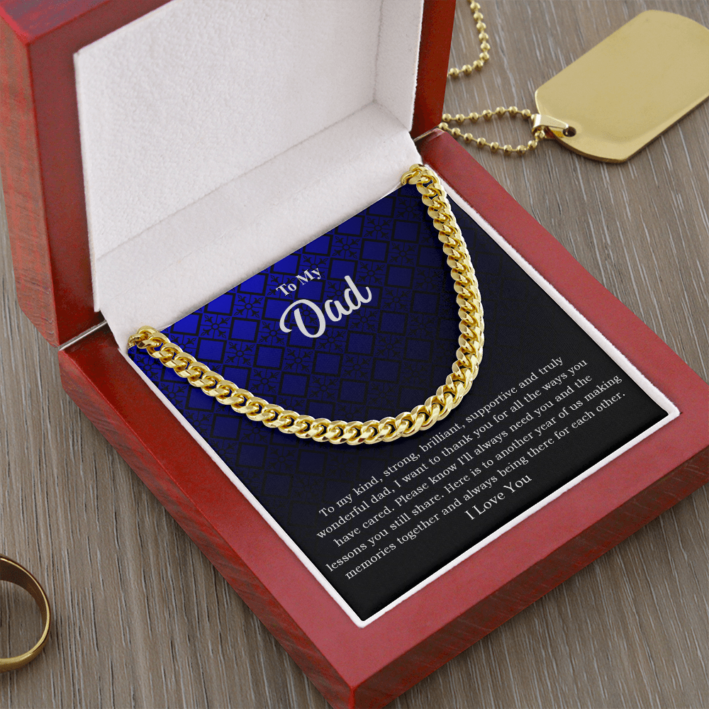 To My Dad | Cuban Link Chain