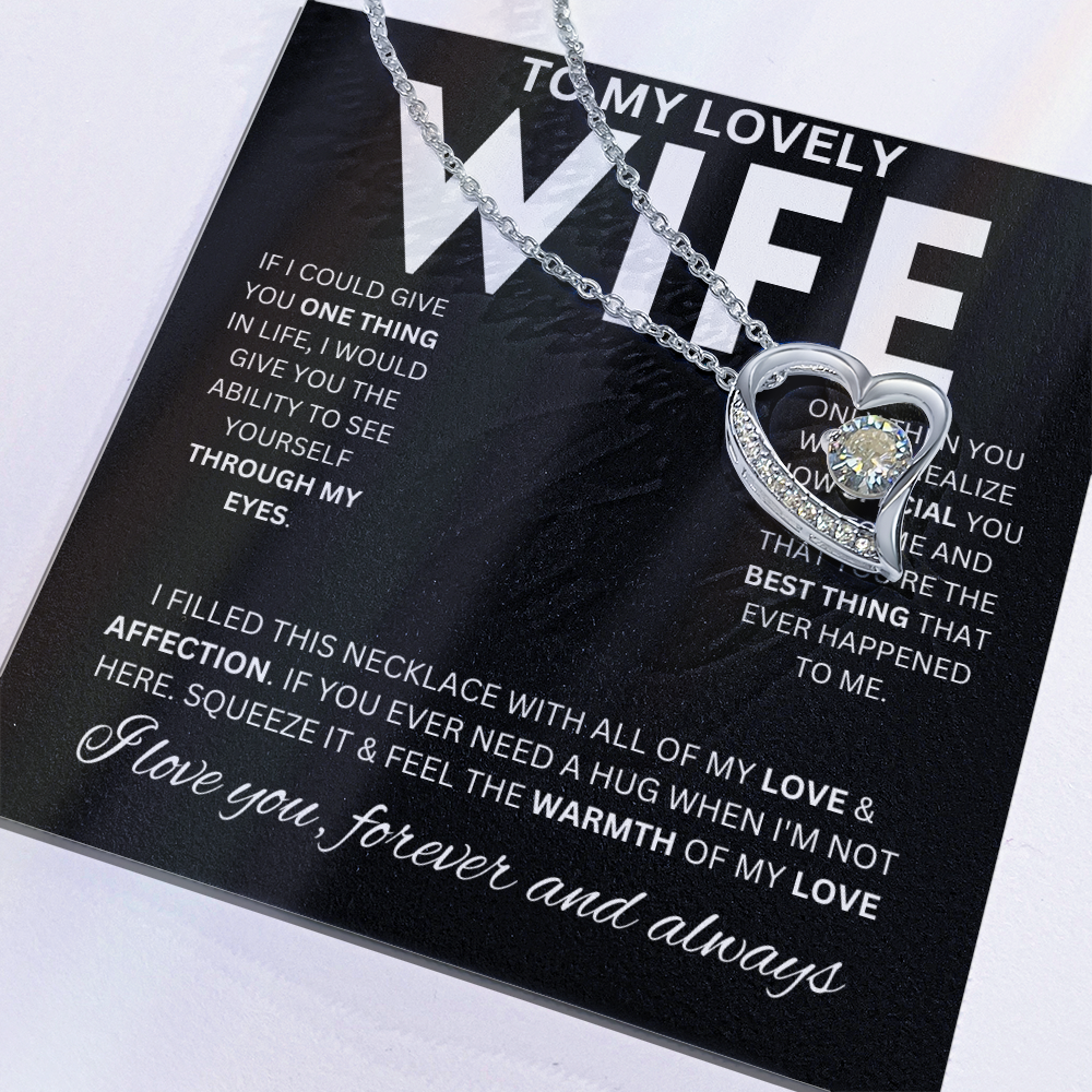 To My Lovely Wife | Forever Love Necklace