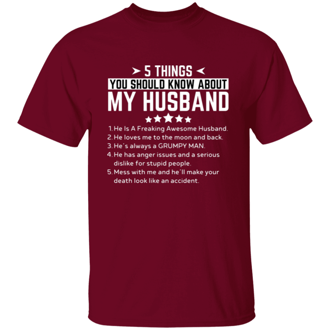 My Husband | T-Shirt