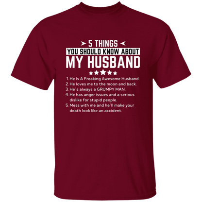 My Husband | T-Shirt