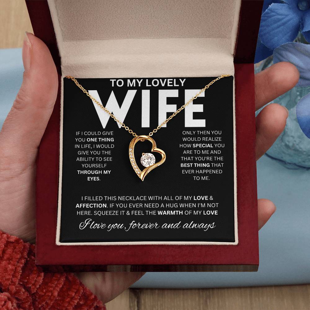 To My Lovely Wife | Forever Love Necklace