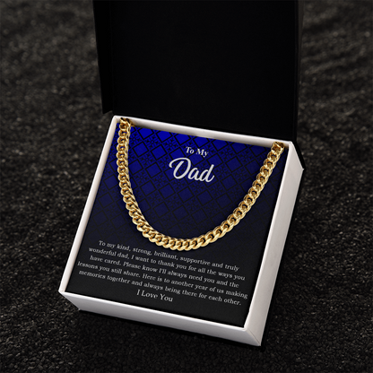 To My Dad | Cuban Link Chain