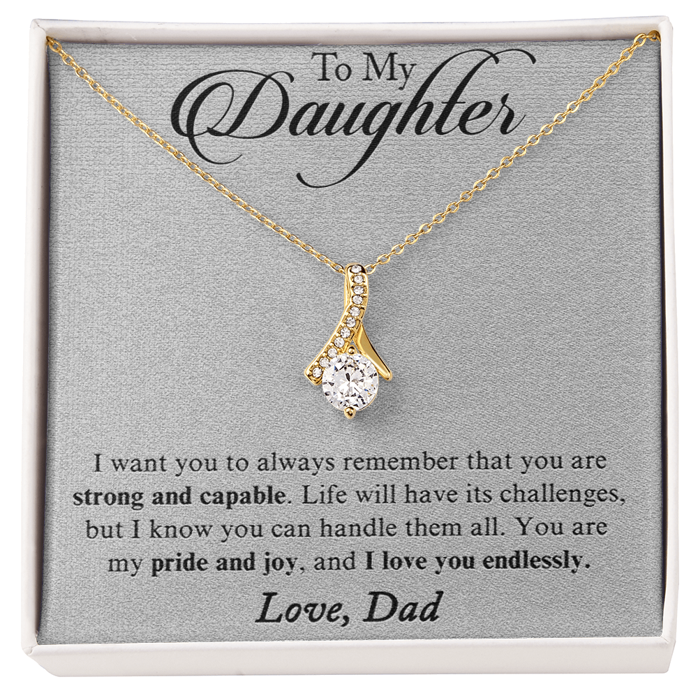 To My Daughter | Alluring Beauty necklace