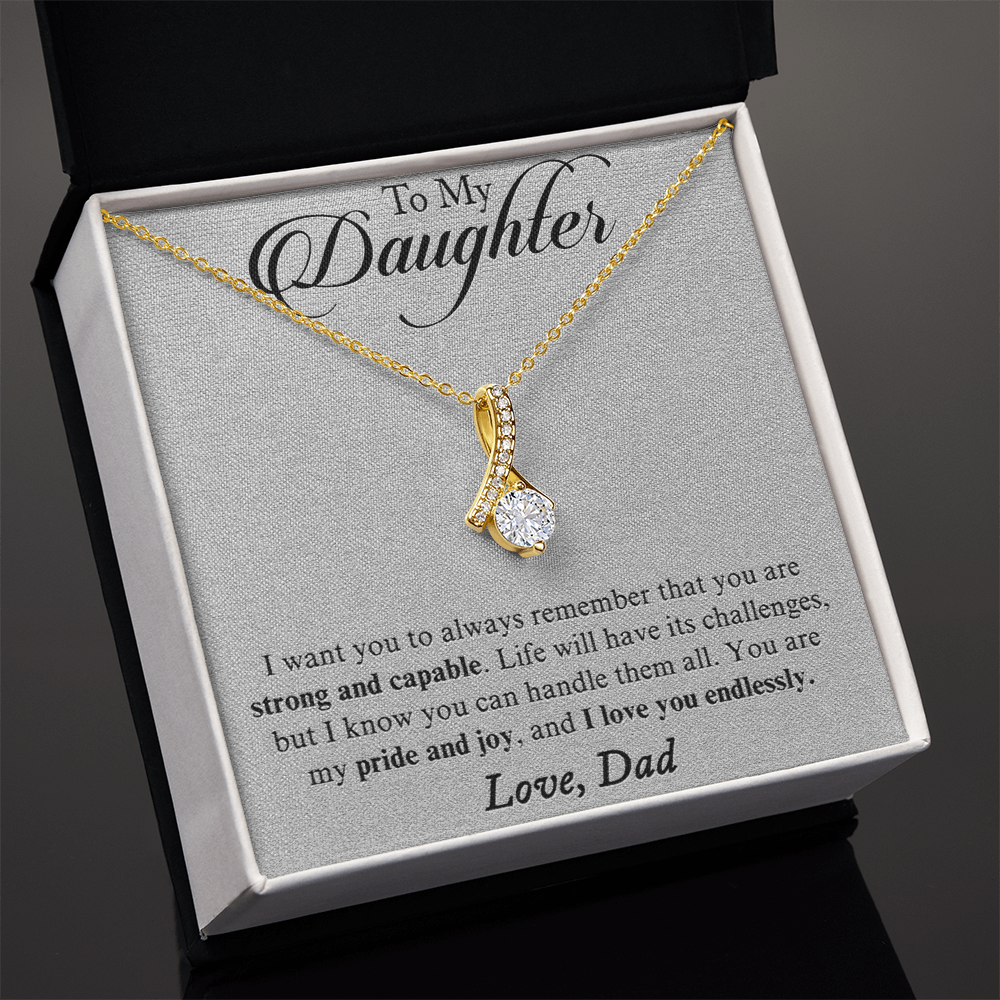 To My Daughter | Alluring Beauty necklace