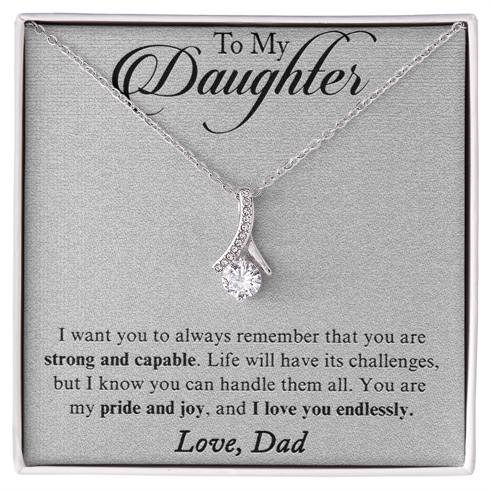 To My Daughter | Alluring Beauty necklace
