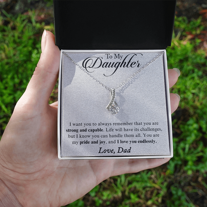 To My Daughter | Alluring Beauty necklace