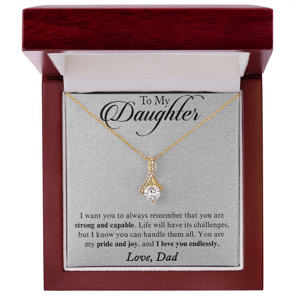 To My Daughter | Alluring Beauty necklace