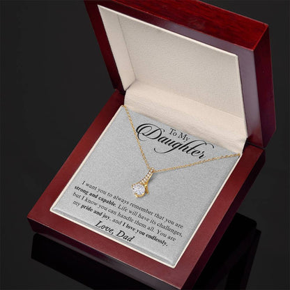 To My Daughter | Alluring Beauty necklace
