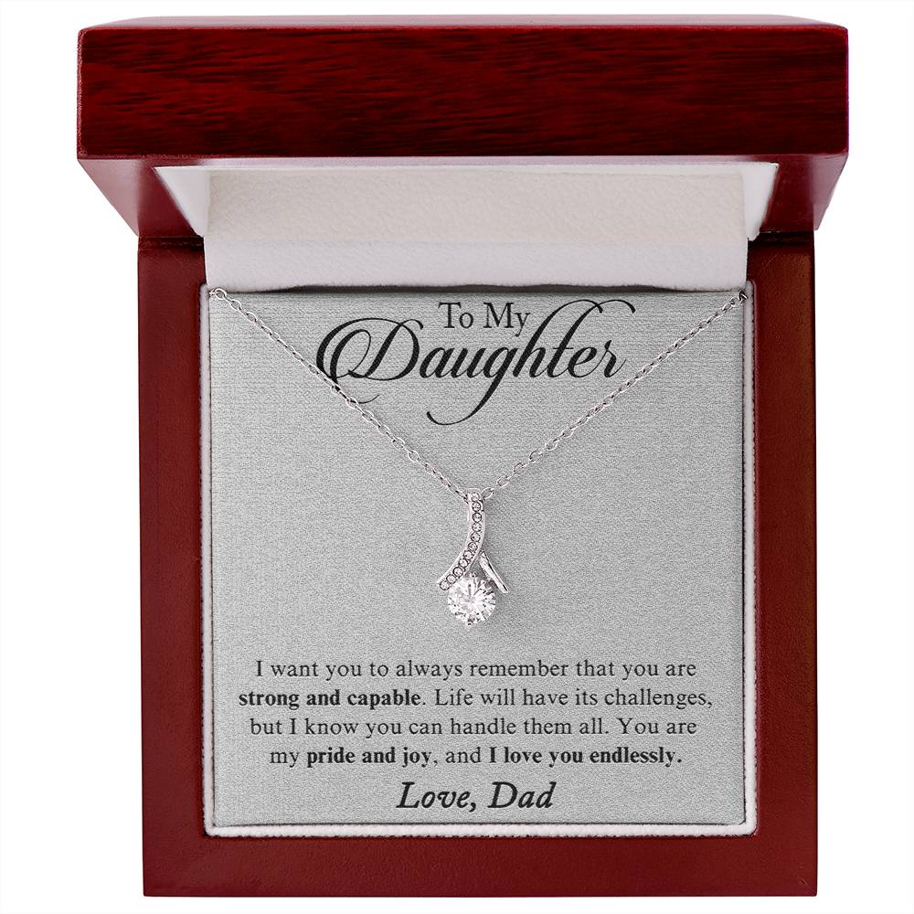 To My Daughter | Alluring Beauty necklace