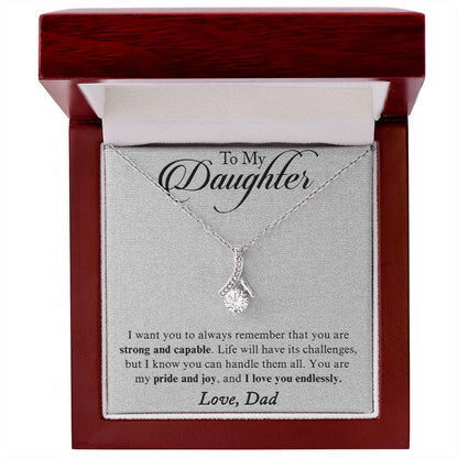 To My Daughter | Alluring Beauty necklace