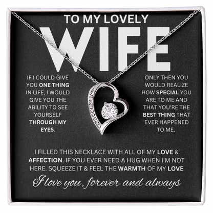 To My Lovely Wife | Forever Love Necklace