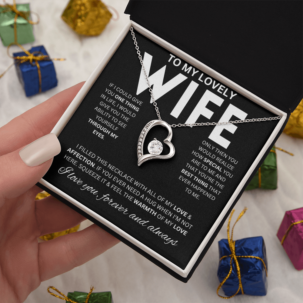 To My Lovely Wife | Forever Love Necklace