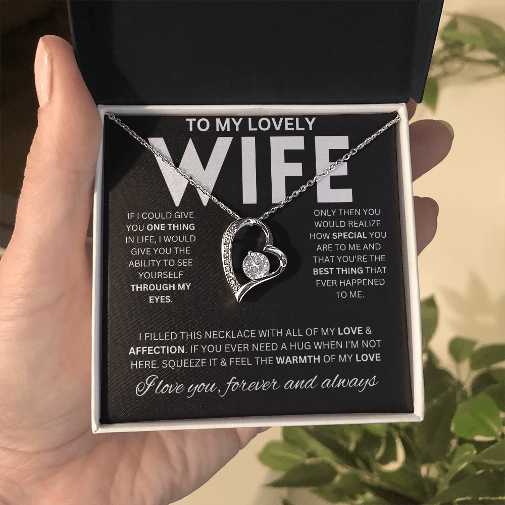 To My Lovely Wife | Forever Love Necklace