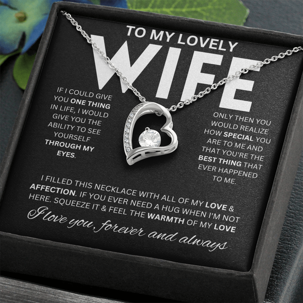 To My Lovely Wife | Forever Love Necklace