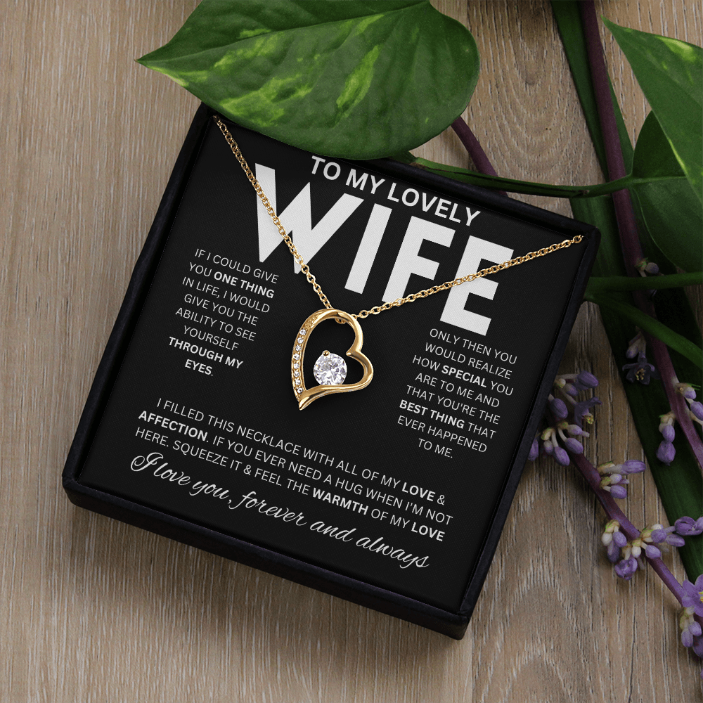 To My Lovely Wife | Forever Love Necklace